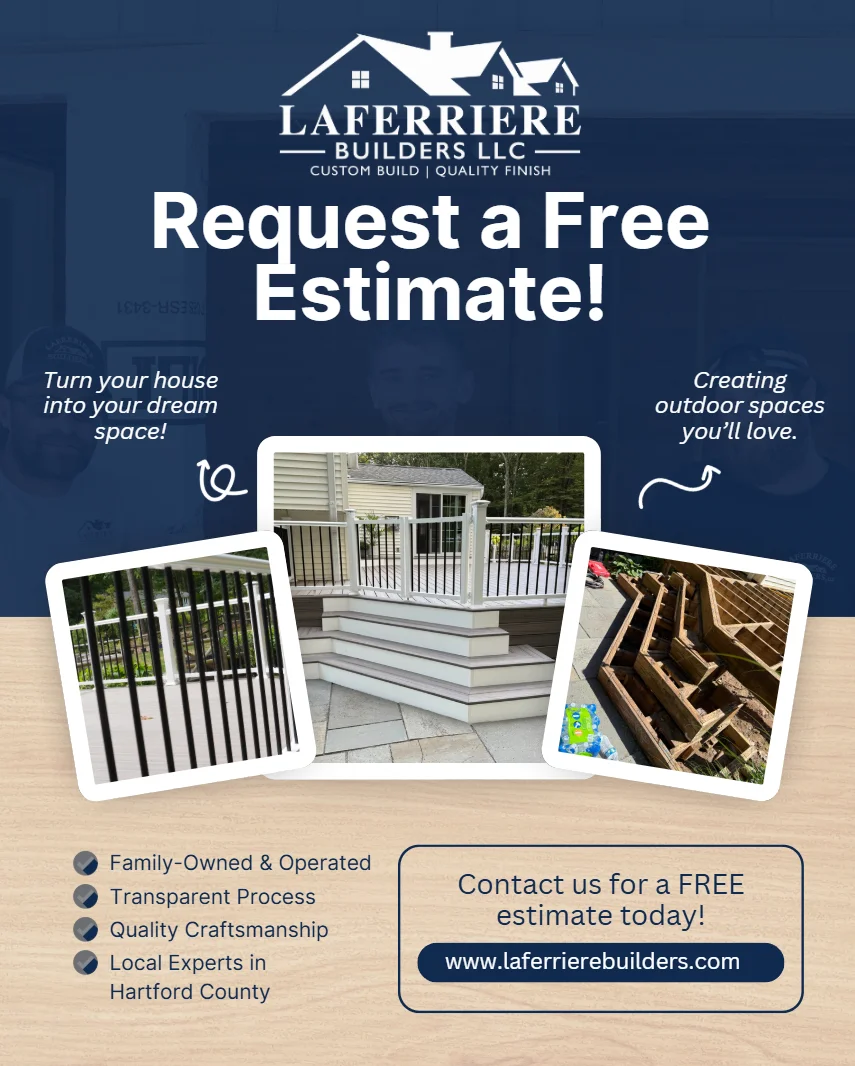 Laferriere Builders branded social post example